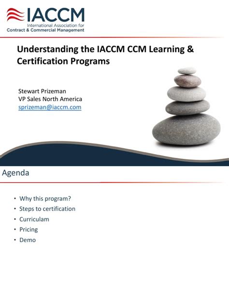 ieascm|CCM Certification Program .